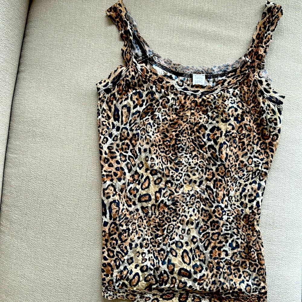 Hanky Panky Leopard Print Camisole - sz M